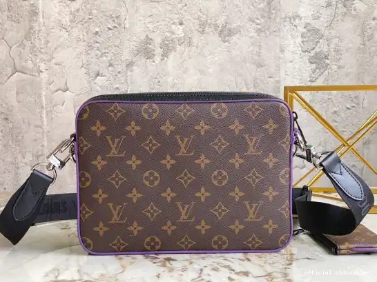 Official oldcobbler LOUIS TRIO MESSENGER VUITTON 0527